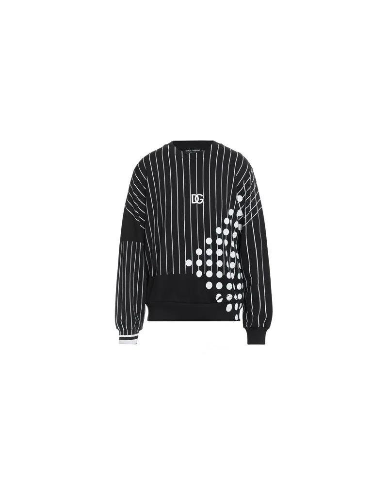 Dolce & Gabbana TOPS - Sweatshirtsauf YOOX.COM Schwarz