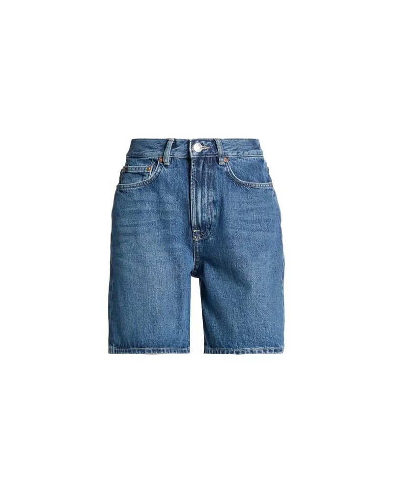 Samsøe & Samsøe HOSEN & RÖCKE - Jeansshortsauf YOOX.COM Blau