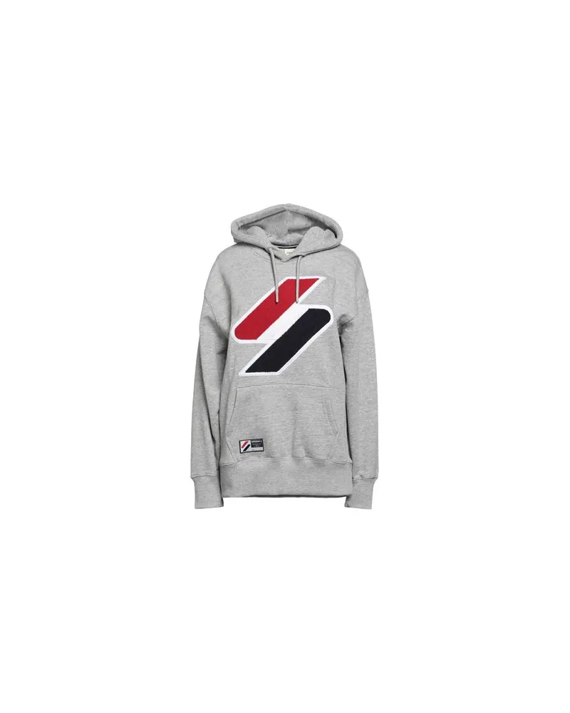 Superdry. TOPS - Sweatshirtsauf YOOX.COM Grau