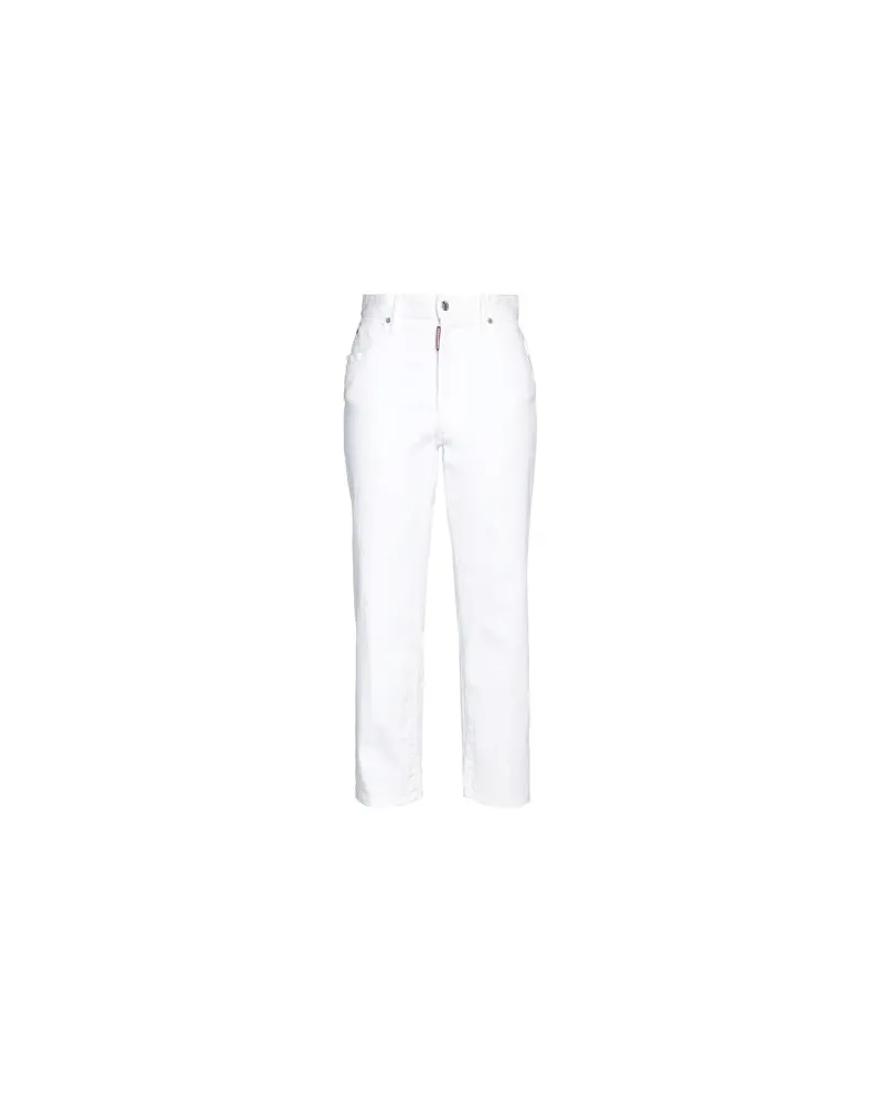 Dsquared2 HOSEN & RÖCKE - Jeanshosenauf YOOX.COM Weiß