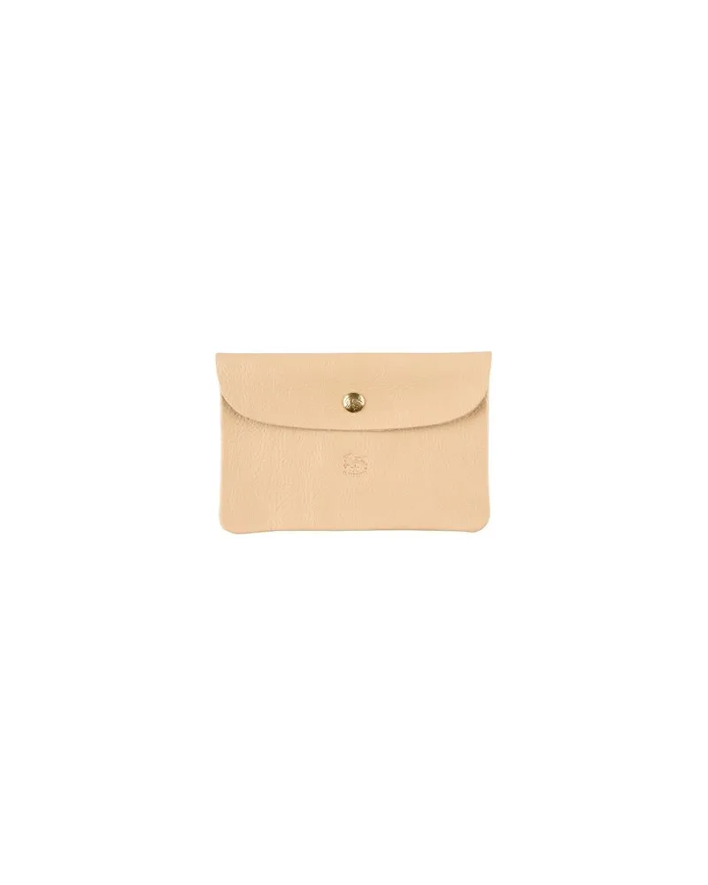 IL BISONTE Kleinlederwaren - Kosmetiktäschchenauf YOOX.COM Beige