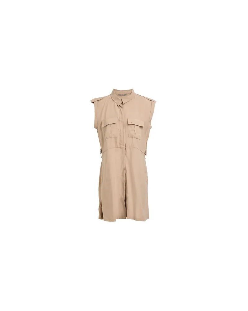 YES ZEE by Essenza KLEIDER - Mini-Kleiderauf YOOX.COM Beige