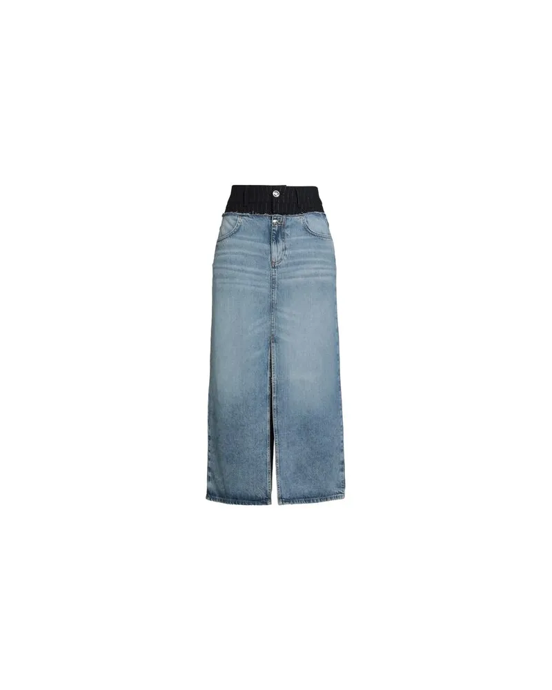 Liu Jo HOSEN & RÖCKE - Jeansröckeauf YOOX.COM Blau