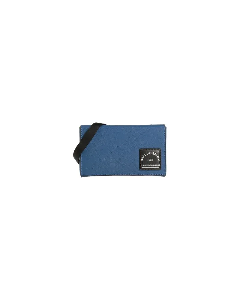 Karl Lagerfeld RSG SAFFIANO MINI CROSSBODY  - TASCHEN - Umhängetascheauf YOOX.COM Blau