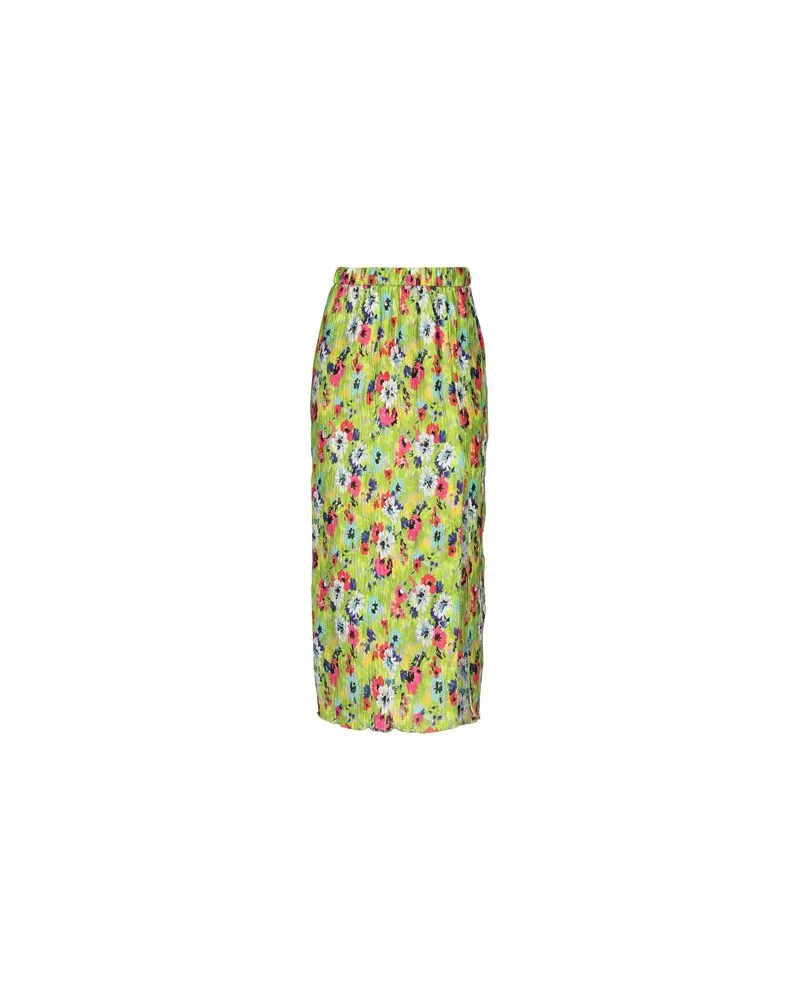 MSGM HOSEN & RÖCKE - Midi-Röckeauf YOOX.COM Säuregrün