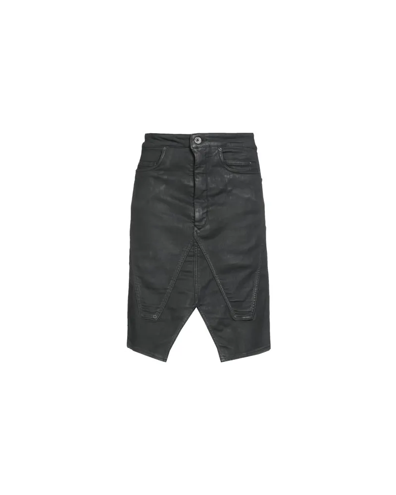 DRKSHDW by Rick Owens HOSEN & RÖCKE - Jeansröckeauf YOOX.COM Schwarz