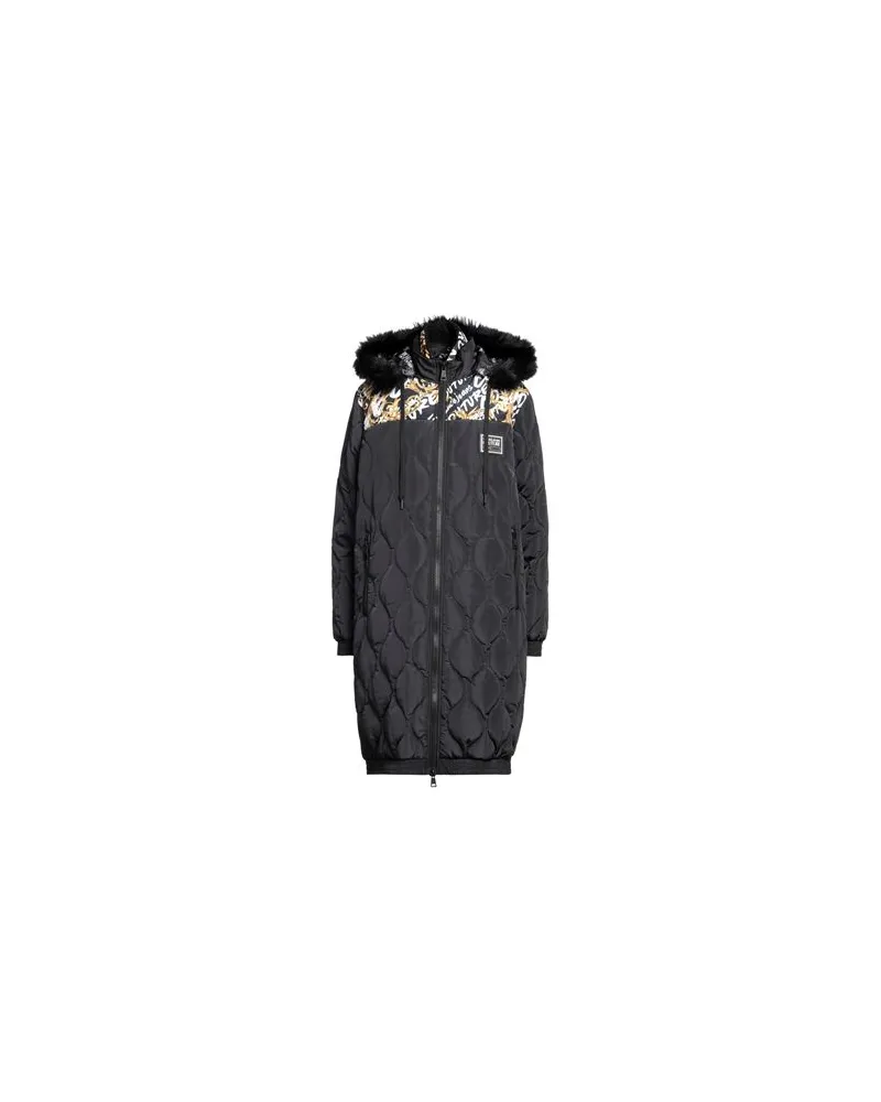 Versace Jeans JACKEN & MÄNTEL - Pufferjacken & Daunenjackenauf YOOX.COM Schwarz