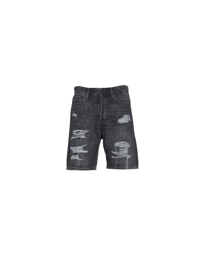 Jack & Jones HOSEN & RÖCKE - Jeansshortsauf YOOX.COM Schwarz