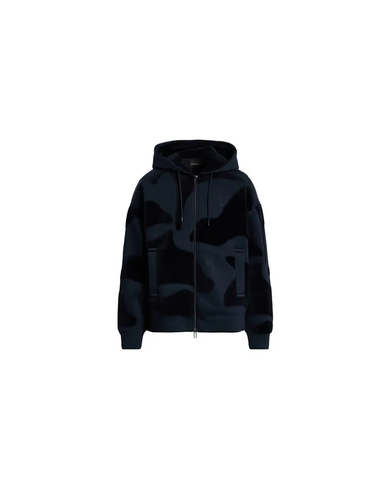 Emporio Armani TOPS - Sweatshirtsauf YOOX.COM Nachtblau