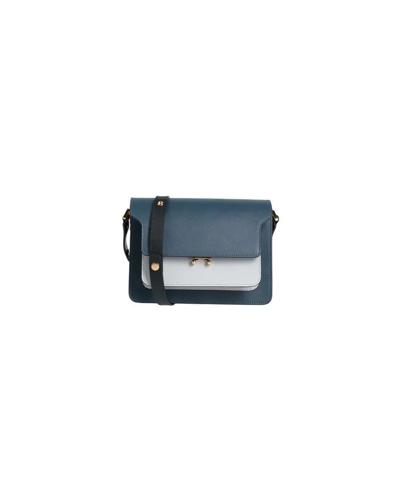 Marni TASCHEN - Umhängetascheauf YOOX.COM Taubenblau