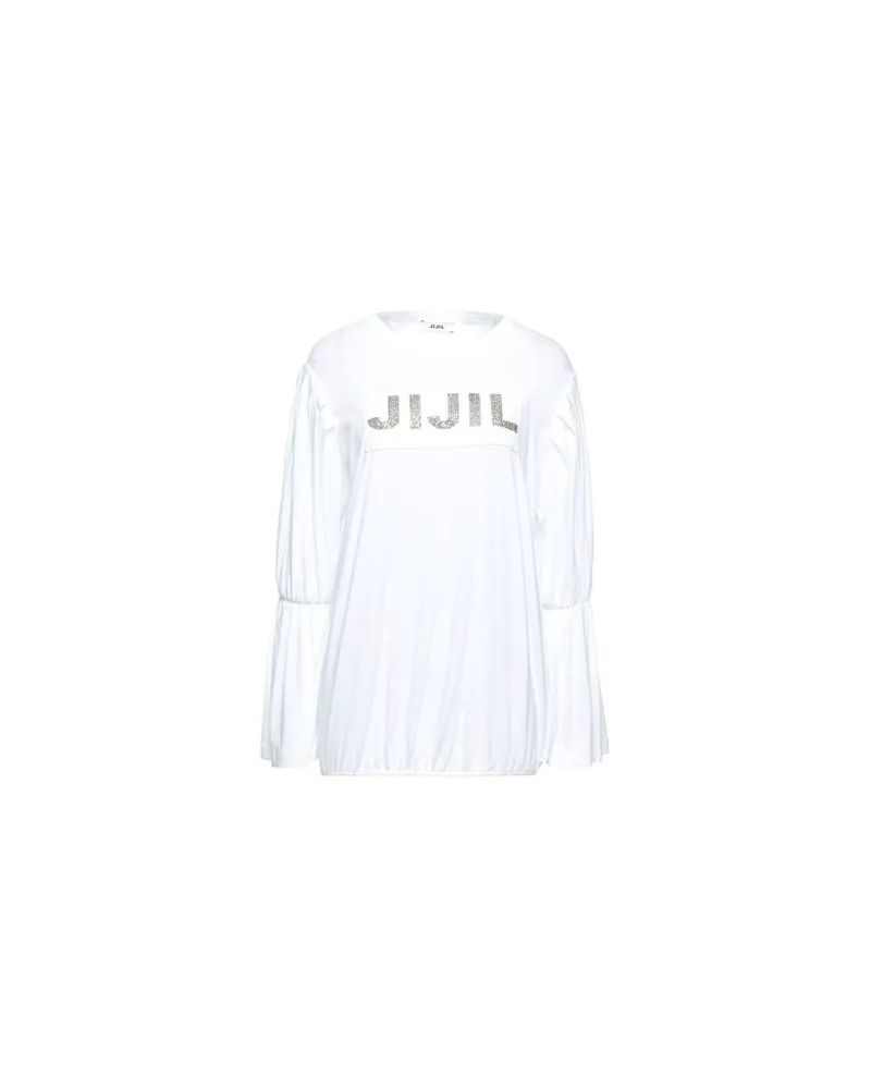 Jijil TOPS - T-shirtsauf YOOX.COM Weiß