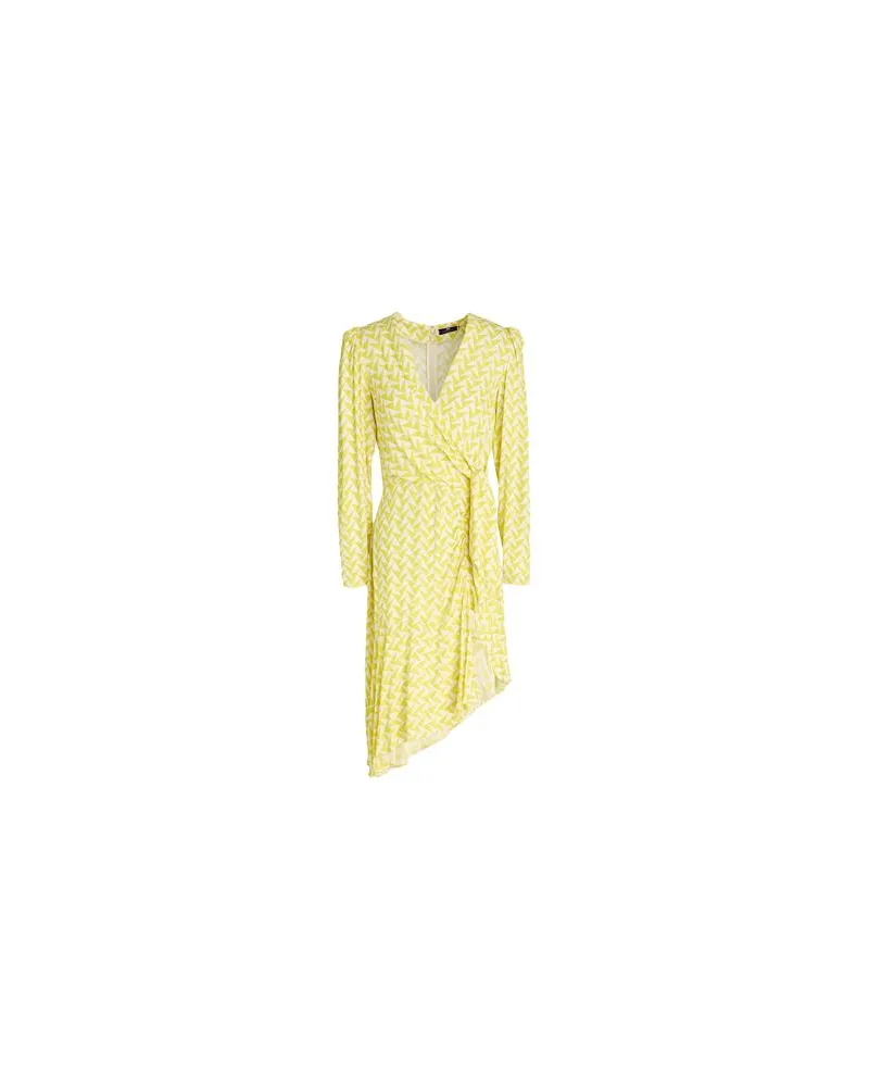 Elisabetta Franchi KLEIDER - Midi-Kleiderauf YOOX.COM Gelb