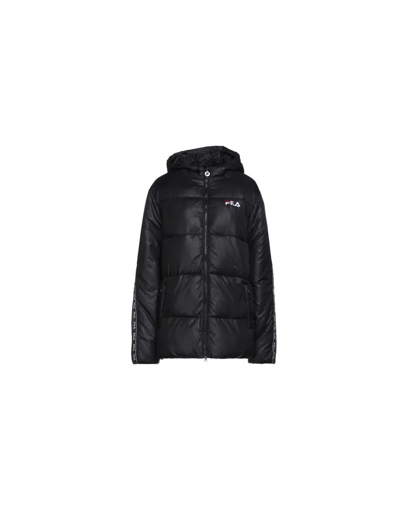 Fila JACKEN & MÄNTEL - Pufferjacken & Daunenjackenauf YOOX.COM Schwarz