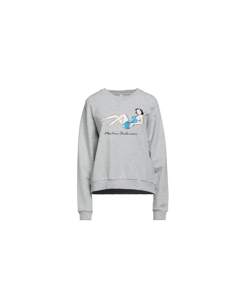 Moschino UNDERWEAR - TOPS - Sweatshirtsauf YOOX.COM Grau