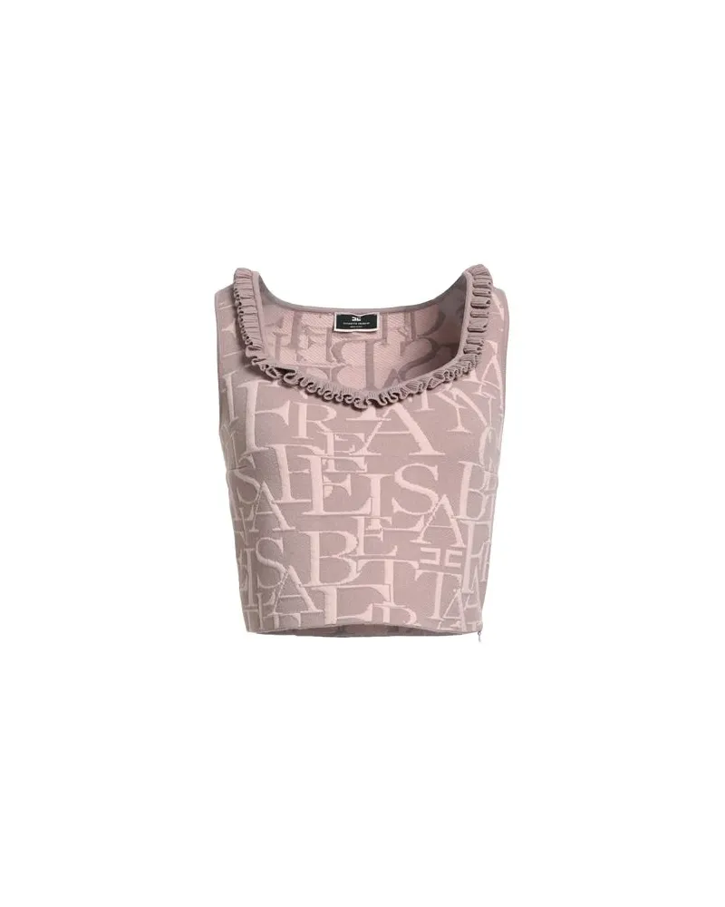 Elisabetta Franchi TOPS - Topsauf YOOX.COM Sand