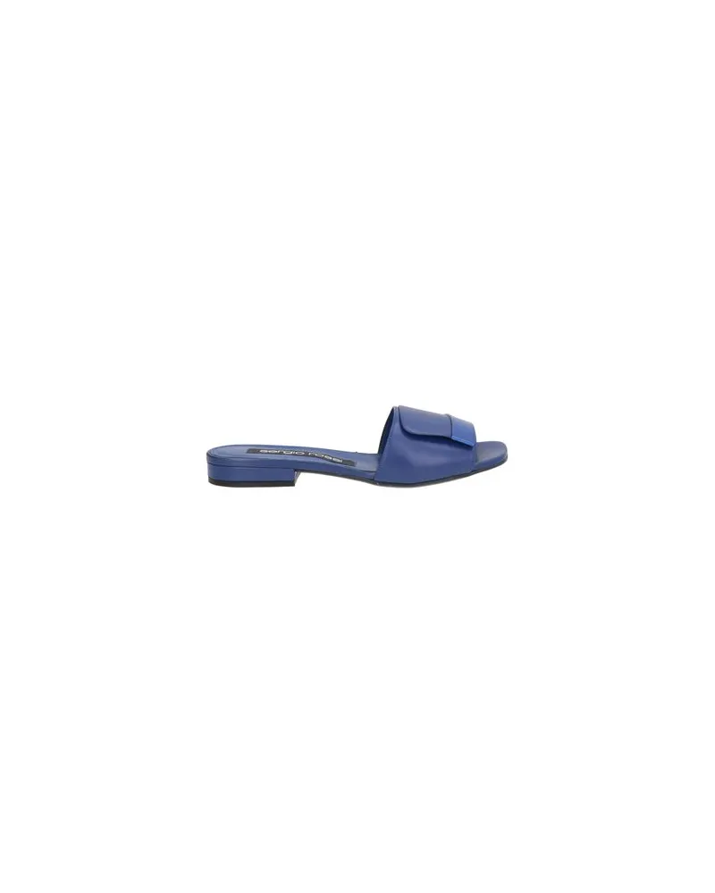 Sergio Rossi SCHUHE - Sandalenauf YOOX.COM Marineblau