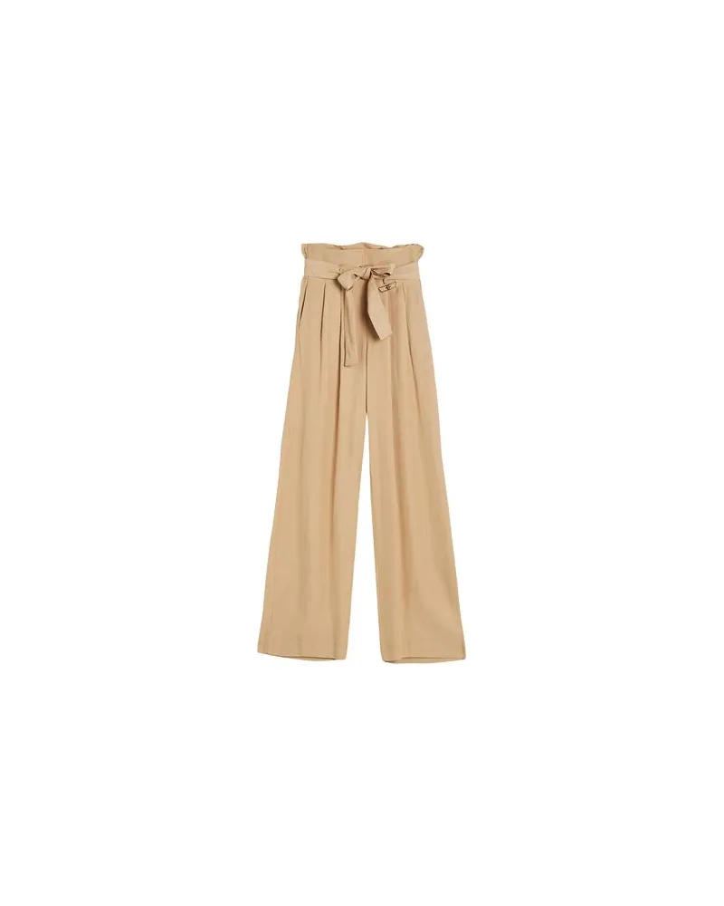 Fracomina EASYCHIC - HOSEN & RÖCKE - Hosenauf YOOX.COM Beige