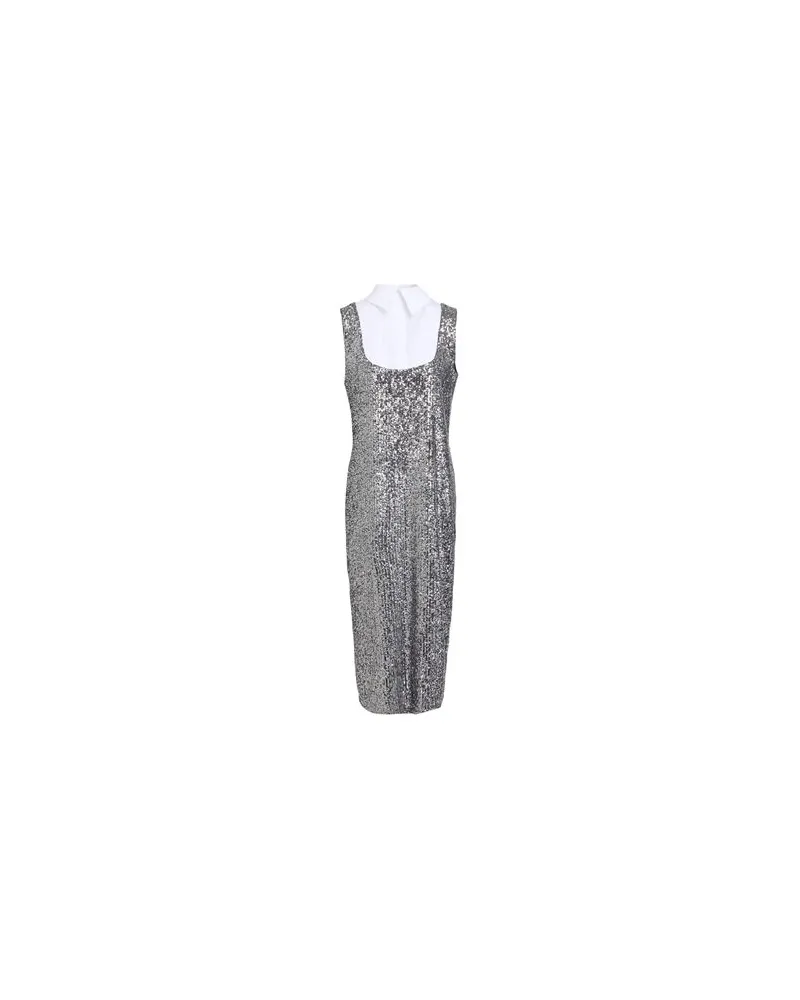 Dixie KLEIDER - Midi-Kleiderauf YOOX.COM Silber