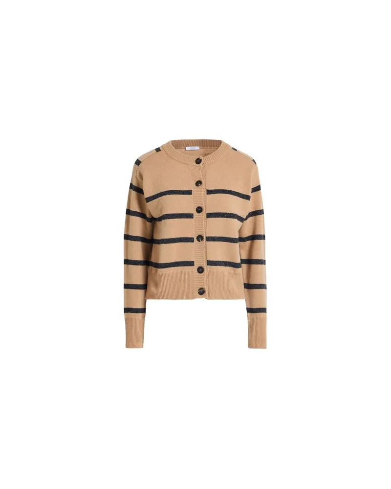 Peserico EASY - STRICKWAREN - Strickjackenauf YOOX.COM Kamel