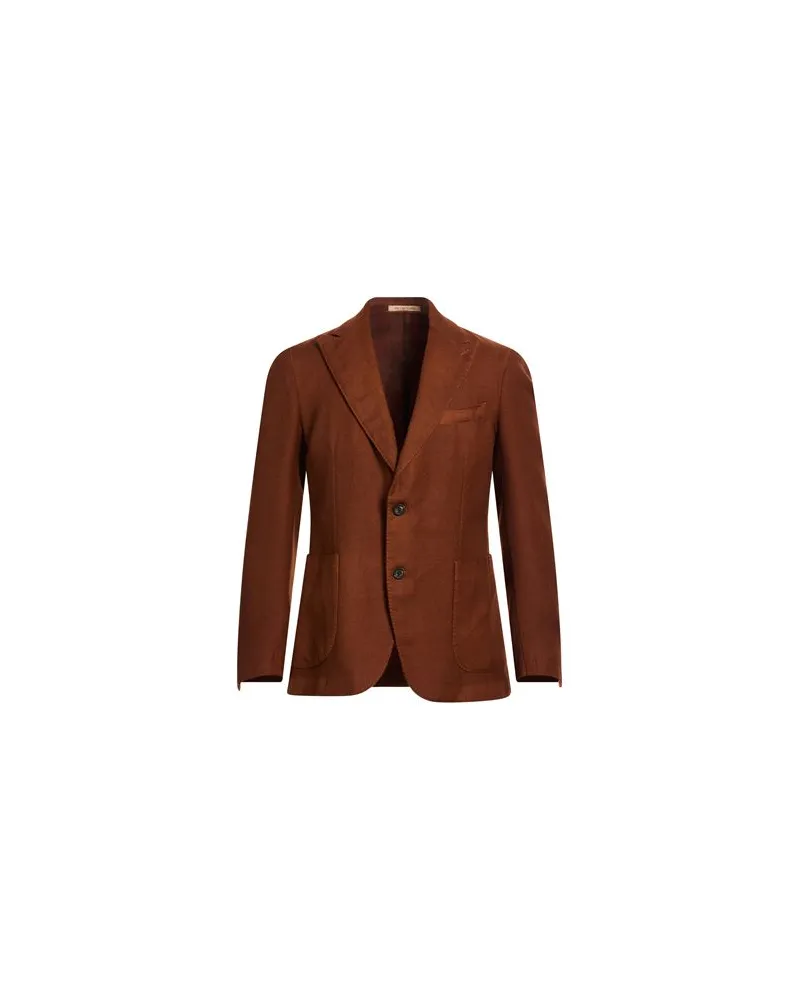 Bagnoli Sartoria Napoli ANZÜGE und CO-ORDS - Blazersauf YOOX.COM Braun