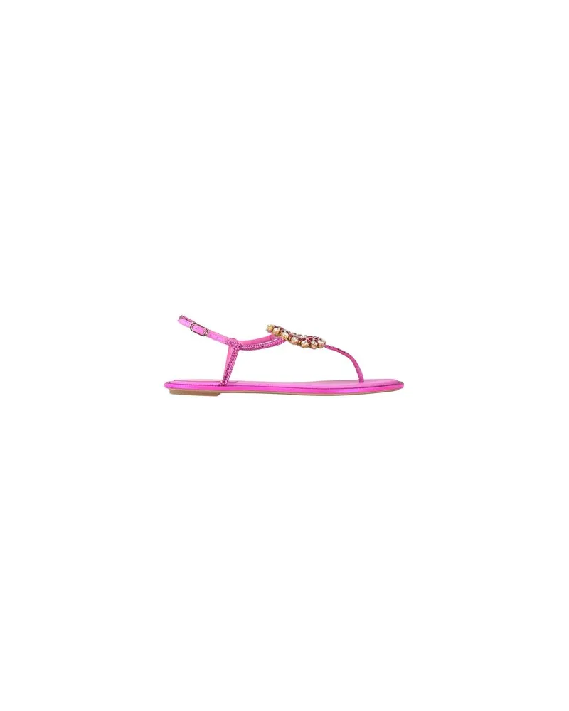 René Caovilla SCHUHE - Zehentrennerauf YOOX.COM Fuchsia