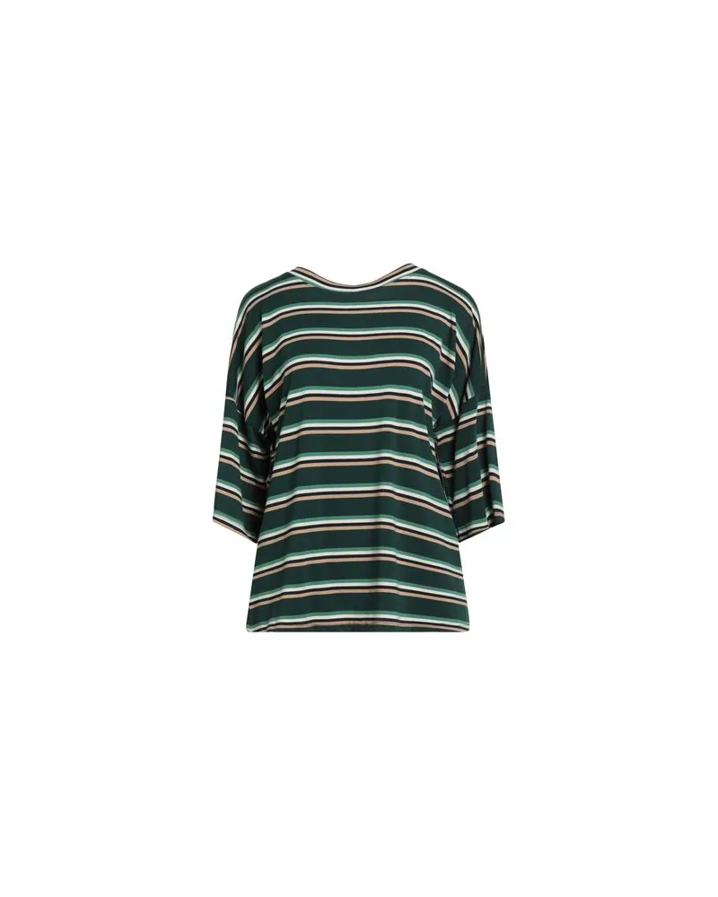 SHIRTAPORTER TOPS - T-shirtsauf YOOX.COM Dunkelgrün