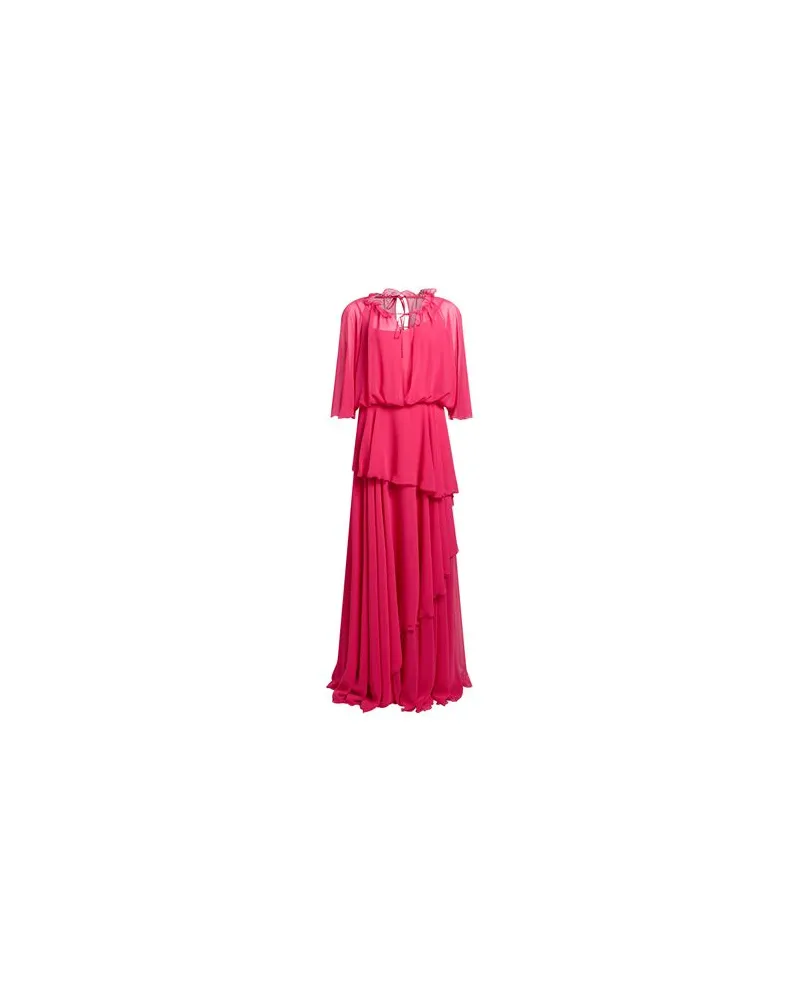 Talbot Runhof KLEIDER - Maxi-Kleiderauf YOOX.COM Fuchsia