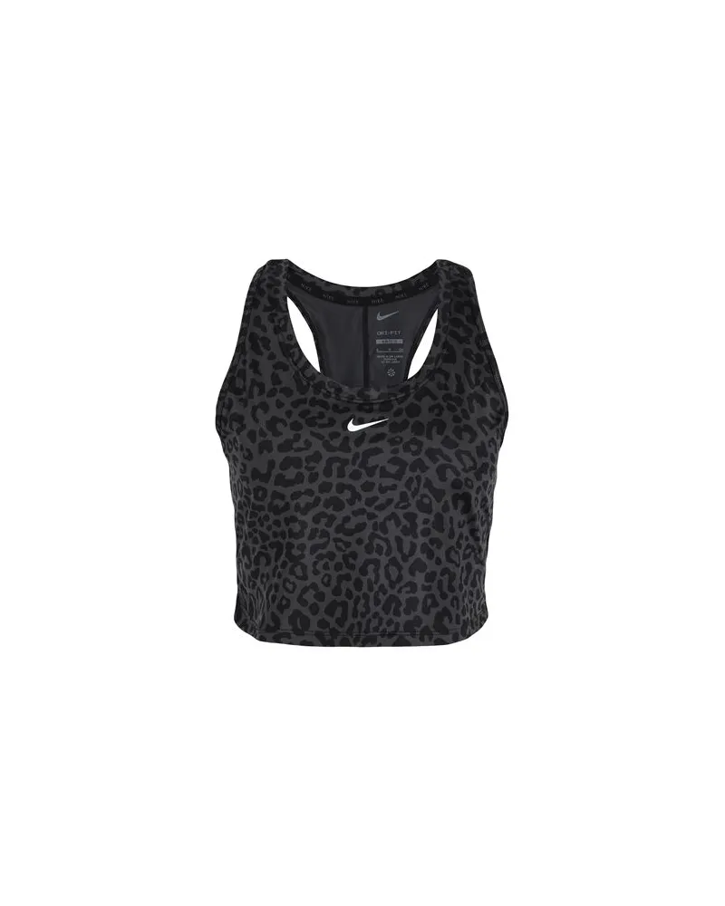 Nike Dri-FIT One  Slim Fit Printed Tank  - TOPS - Topsauf YOOX.COM Schwarz