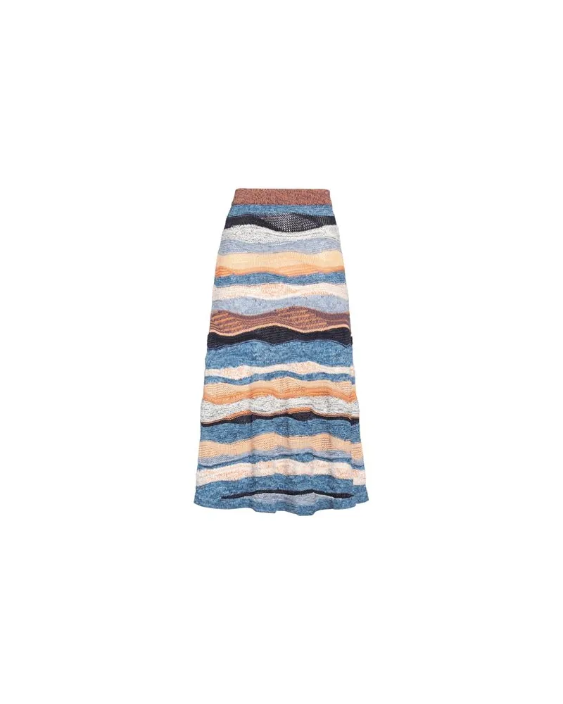 Ulla Johnson HOSEN & RÖCKE - Midi-Röckeauf YOOX.COM Hellblau