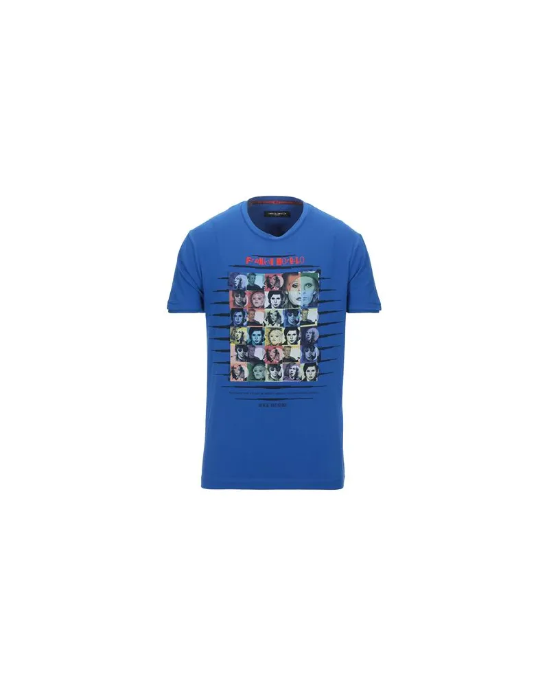 Frankie Morello TOPS - T-shirtsauf YOOX.COM Blau