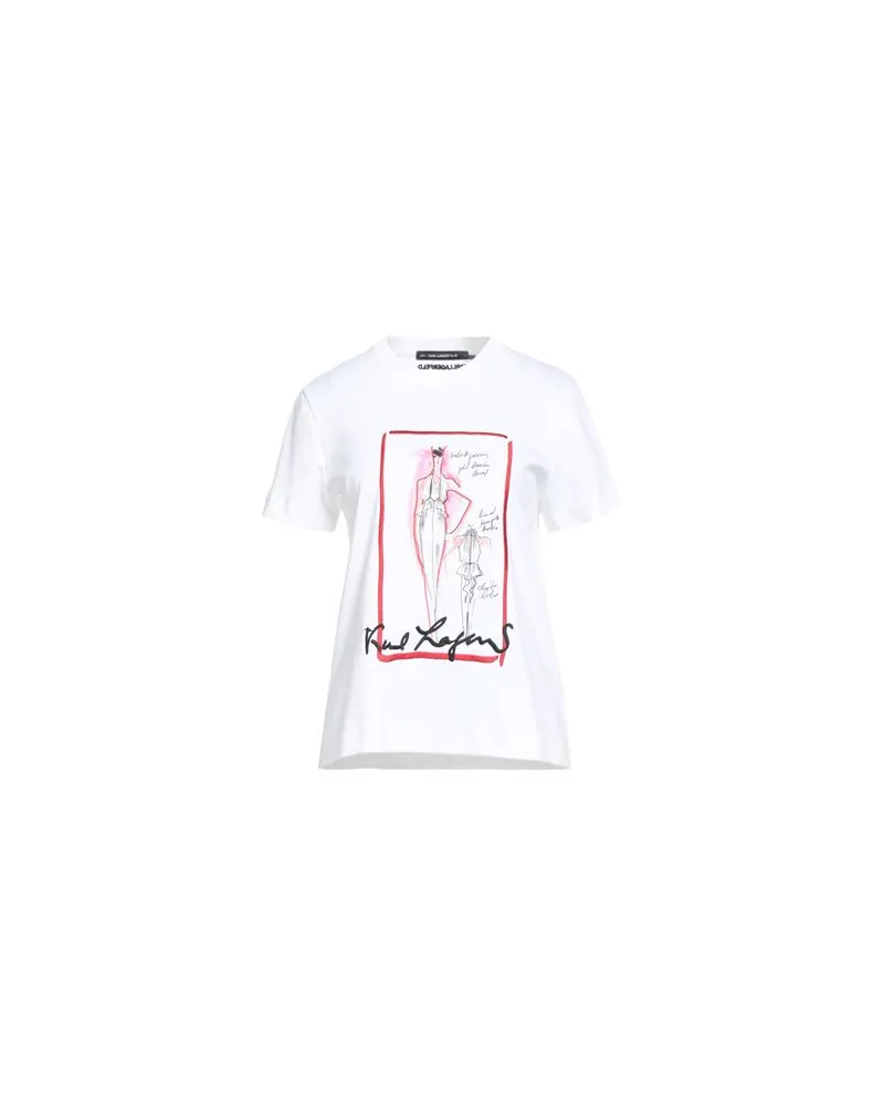 Karl Lagerfeld TOPS - T-shirtsauf YOOX.COM Weiß