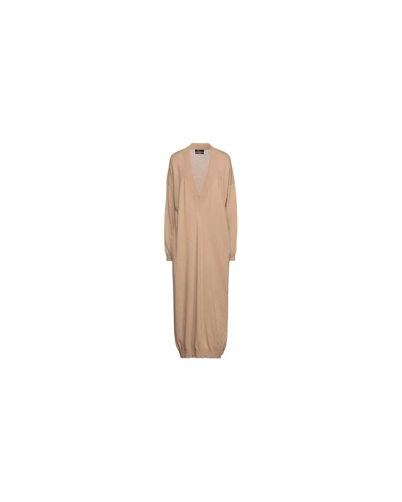 Blumarine KLEIDER - Maxi-Kleiderauf YOOX.COM Kamel
