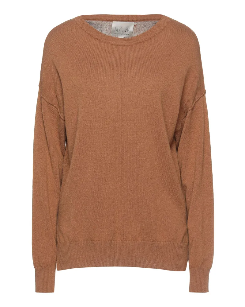 N.O.W. Andrea Rosati Cashmere Pullover Kamel