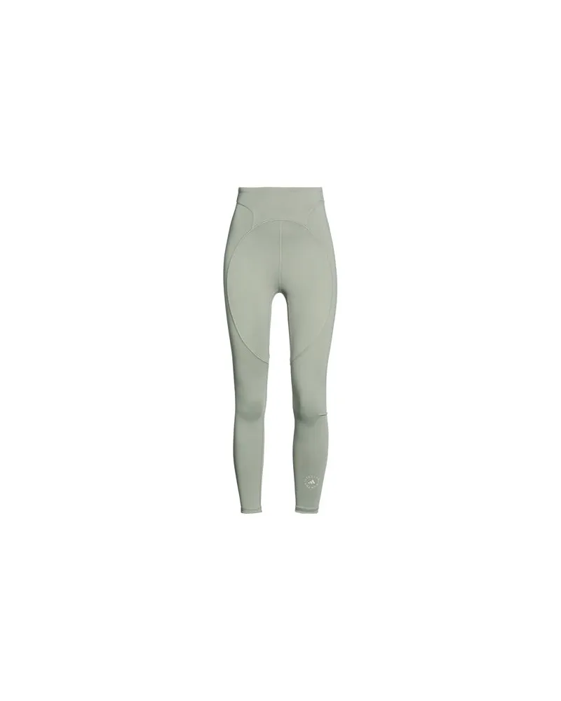 adidas HOSEN & RÖCKE - Leggingsauf YOOX.COM Salbeigrün