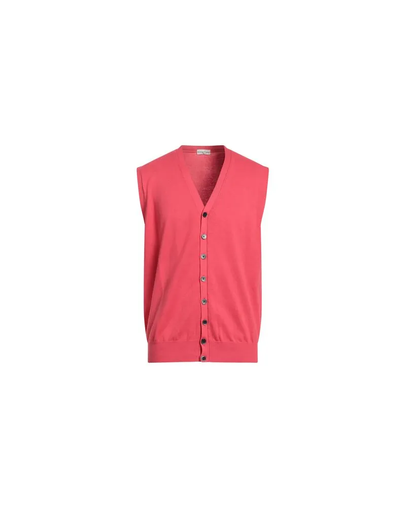 Cashmere Company STRICKWAREN - Strickjackenauf YOOX.COM Koralle
