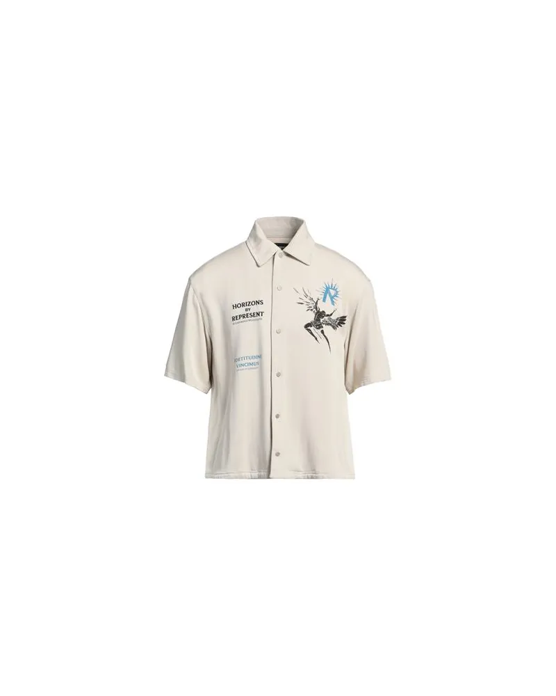 REPRESENT TOPS - Hemdenauf YOOX.COM Beige