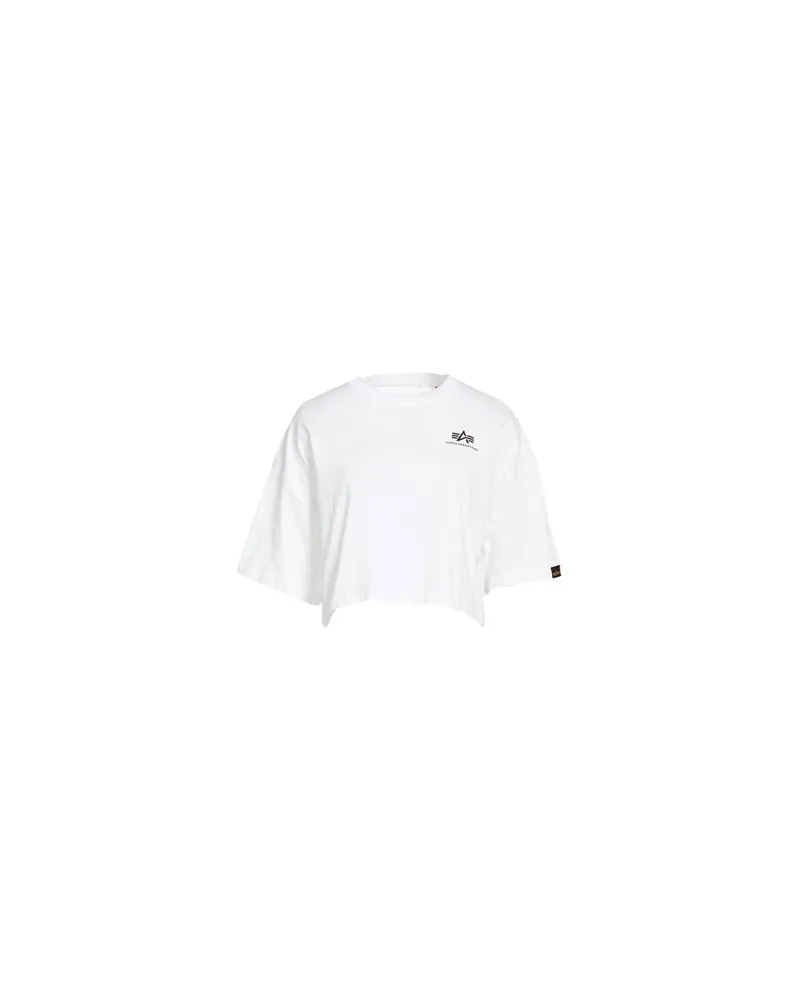 Alpha Industries TOPS - T-shirtsauf YOOX.COM Weiß