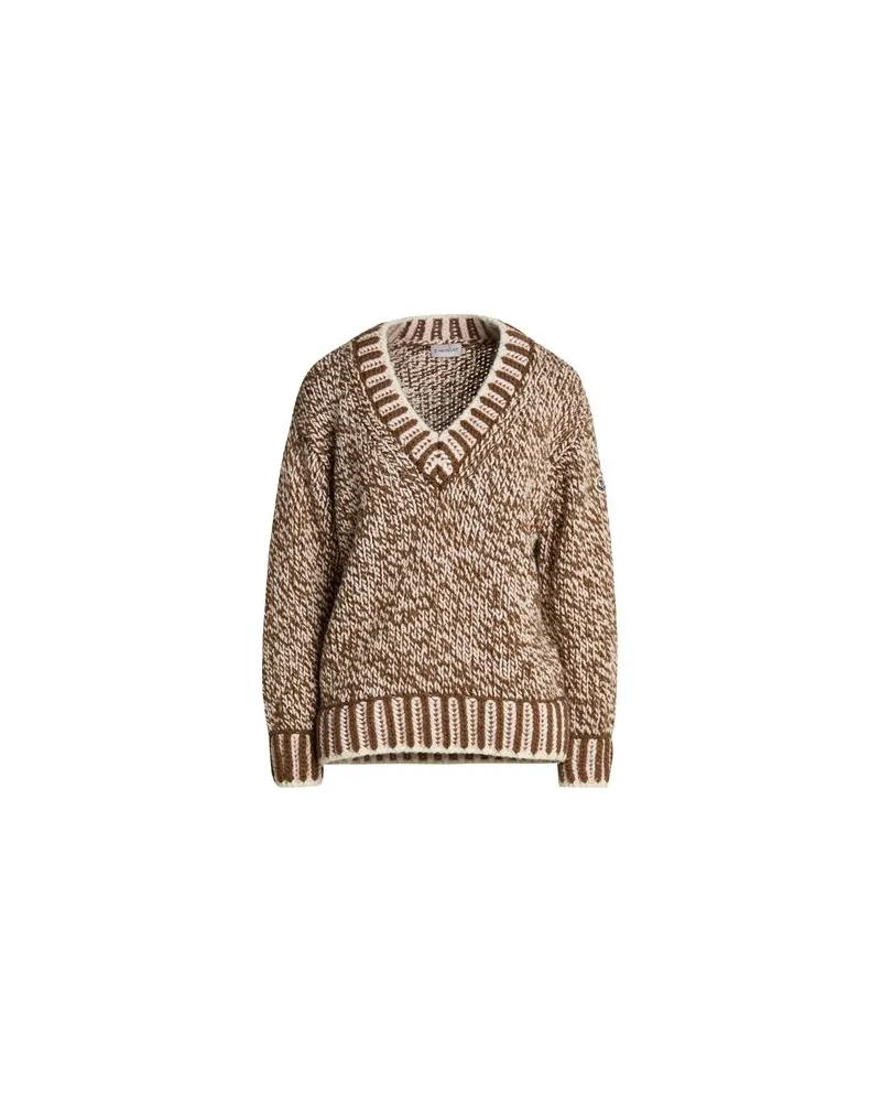 Moncler STRICKWAREN - Pulloverauf YOOX.COM Braun
