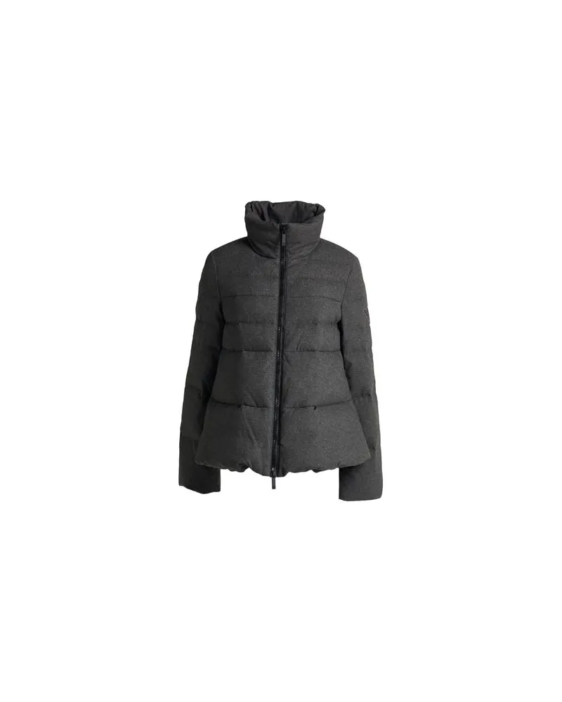 Emporio Armani JACKEN & MÄNTEL - Pufferjacken & Daunenjackenauf YOOX.COM Blei