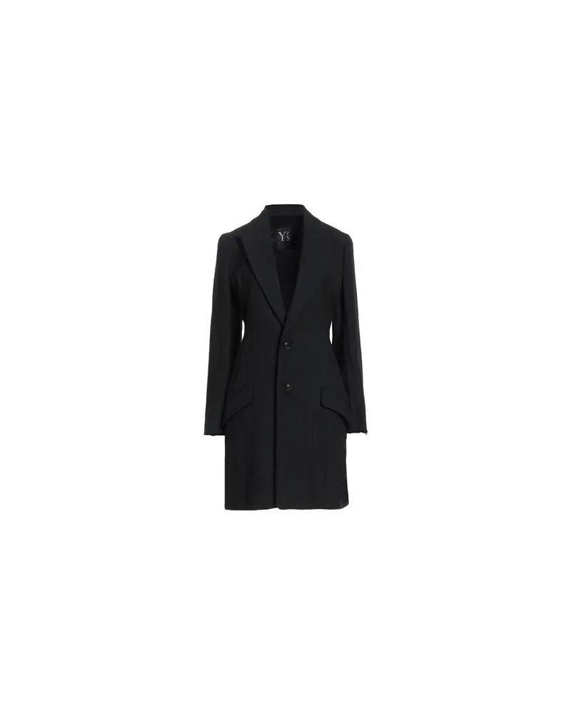 Y'S YOHJI YAMAMOTO JACKEN & MÄNTEL - Mäntelauf YOOX.COM Schwarz