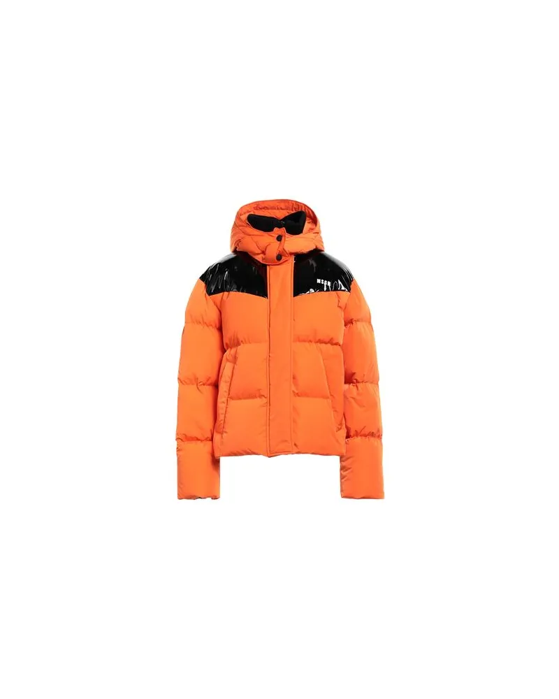 MSGM JACKEN & MÄNTEL - Pufferjacken & Daunenjackenauf YOOX.COM Orange