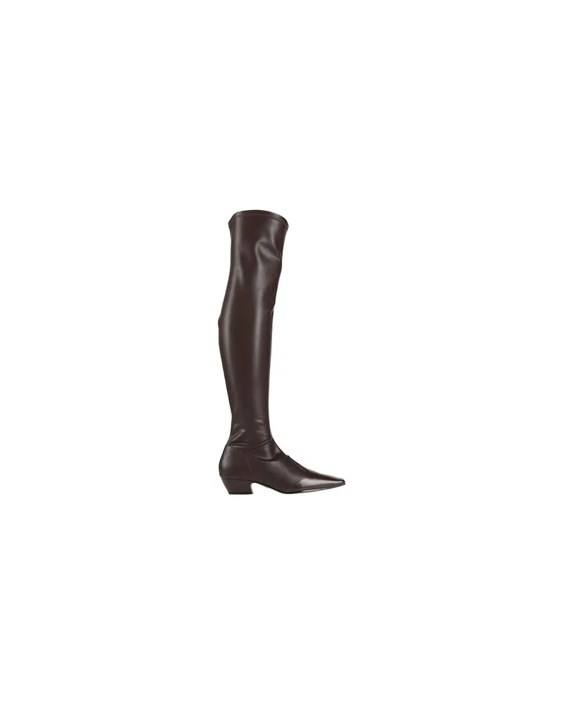 Bibi Lou SCHUHE - Stiefelauf YOOX.COM Schokobraun