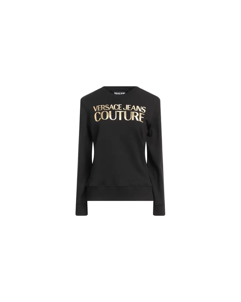 Versace Jeans TOPS - Sweatshirtsauf YOOX.COM Schwarz