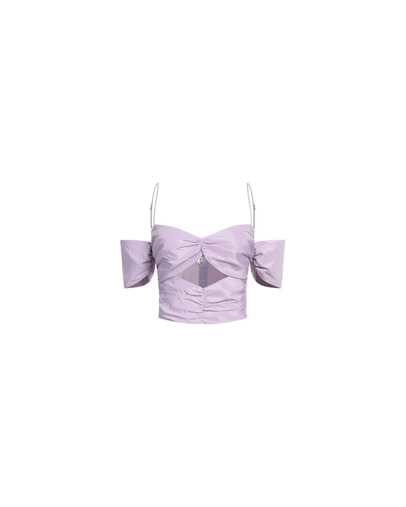 Elisabetta Franchi TOPS - Topsauf YOOX.COM Lila