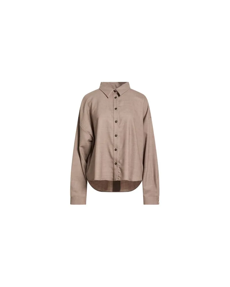 Caliban TOPS - Hemdenauf YOOX.COM Hellbraun