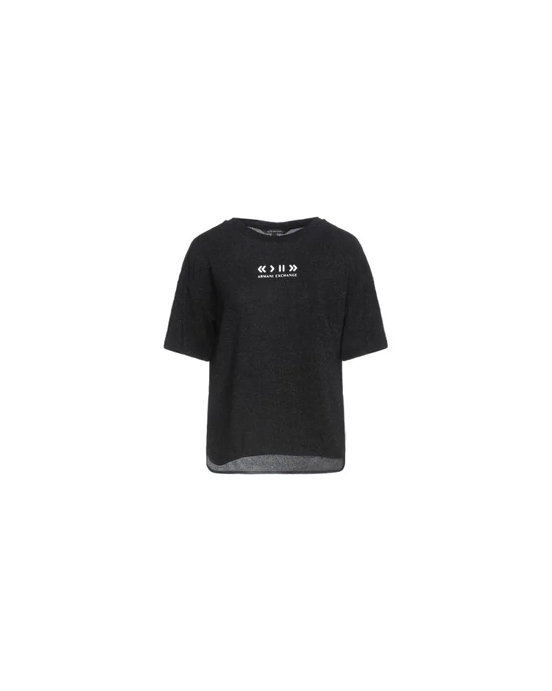 Armani Exchange TOPS - T-shirtsauf YOOX.COM Schwarz