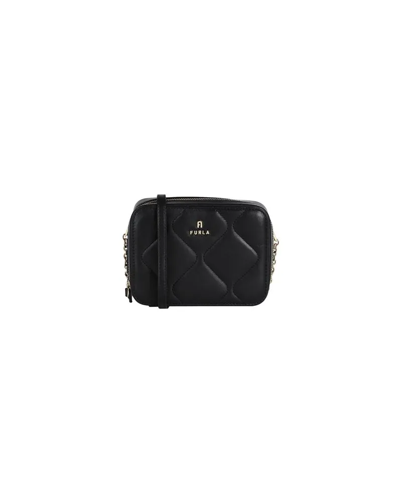 Furla CAMELIA MINI CAMERA CASE  - TASCHEN - Umhängetascheauf YOOX.COM Schwarz