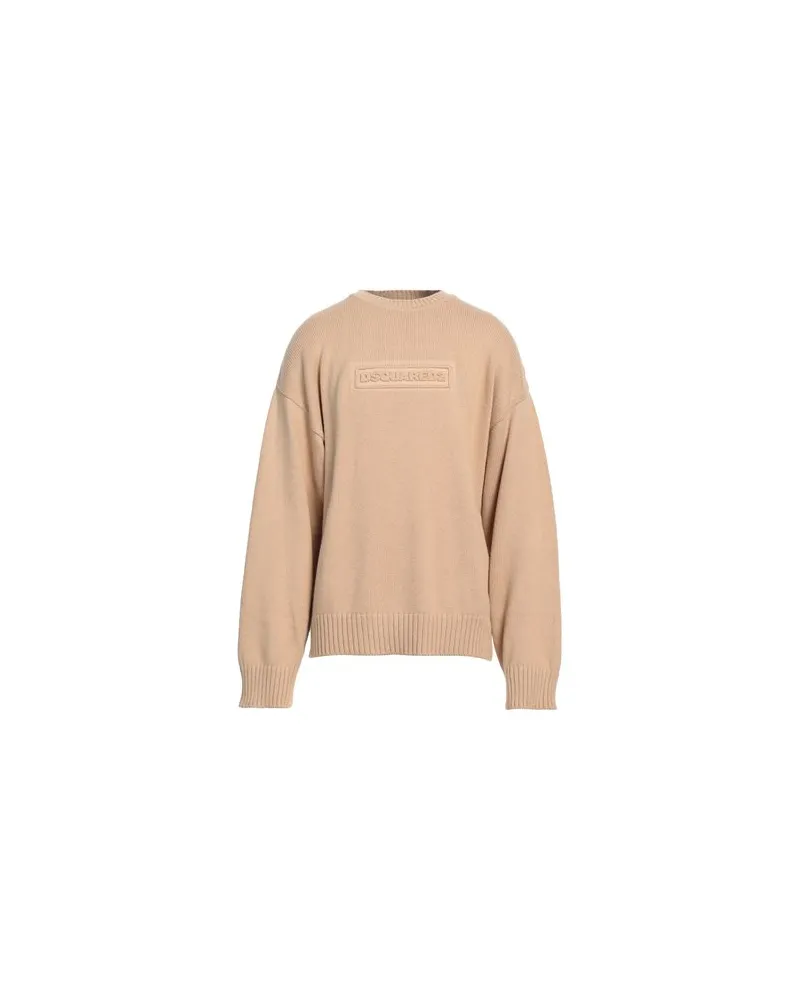 Dsquared2 STRICKWAREN - Pulloverauf YOOX.COM Beige