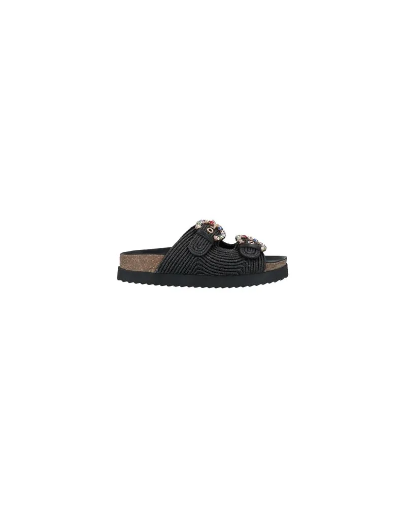 Emanuelle Vee SCHUHE - Sandalenauf YOOX.COM Schwarz