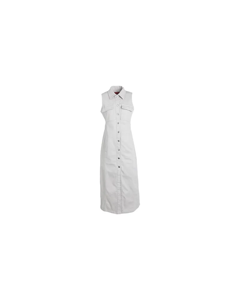MAX&Co. VANNA  - KLEIDER - Midi-Kleiderauf YOOX.COM Hellgrau